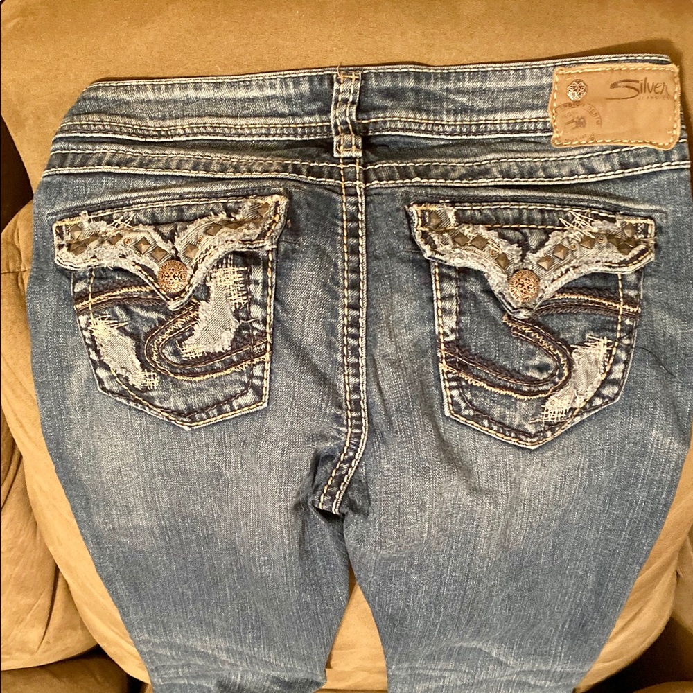 Silver Jeans Tuesday Style Mid Baby Boot Cut